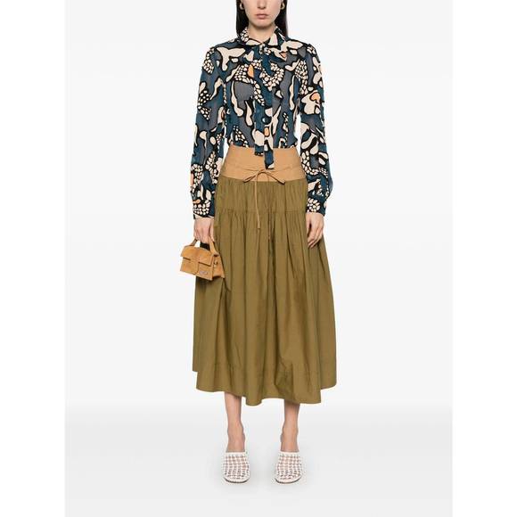 NEW ULLA JOHNSON hera blouse in celestine - Picture 1 of 5